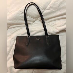 Kate Spade black tote bag